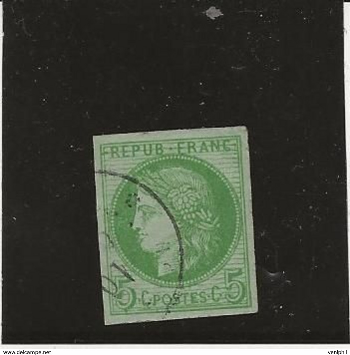 COLONIES FRANCAISES -EMISSIONS GENERALES -CERES N° 17 OBLITERE PD- TTB-ANNEE 1872 - - Ceres