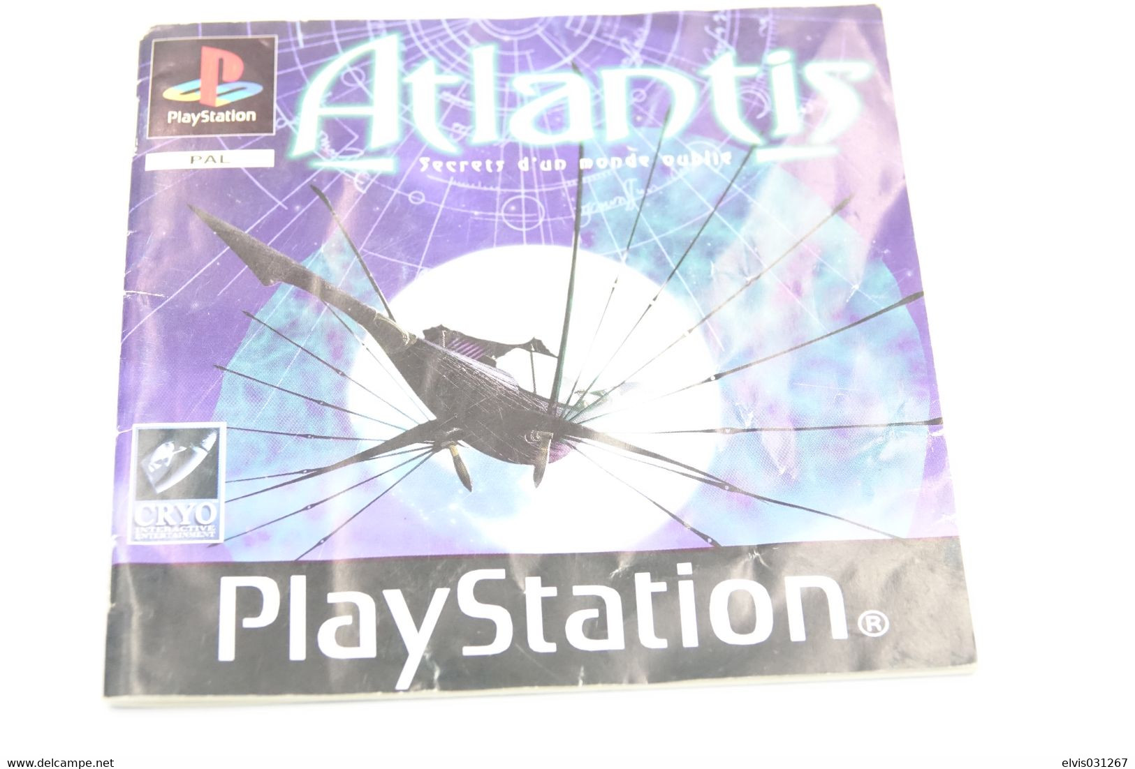 SONY PLAYSTATION ONE PS1 : ATLANTIS THE LOST TALES 3 DISC - Playstation