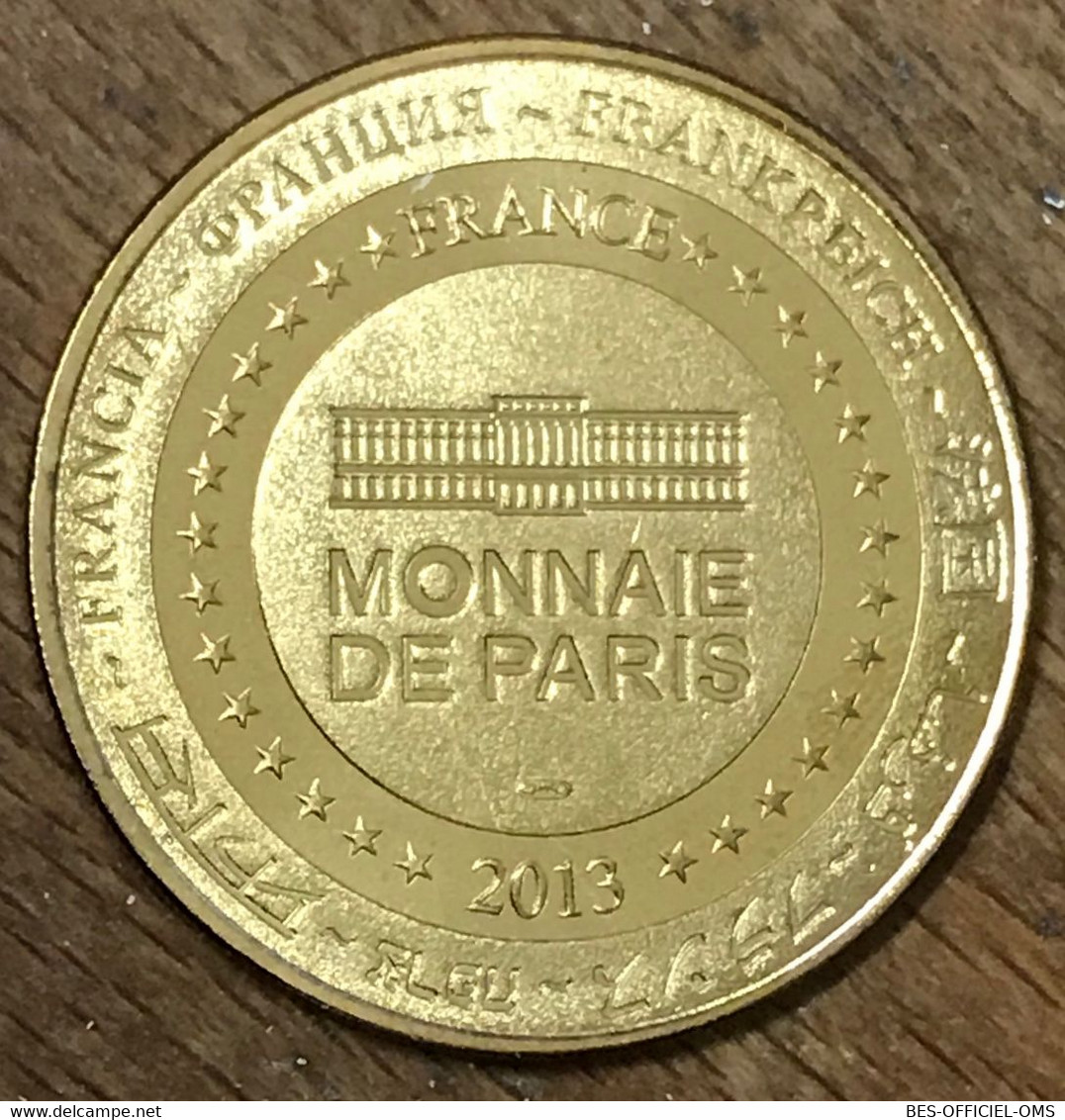 37 CHÂTEAU DE VILLANDRY MEDAILLE SOUVENIR MONNAIE DE PARIS 2013 JETON TOURISTIQUE MEDALS COINS TOKENS - 2013