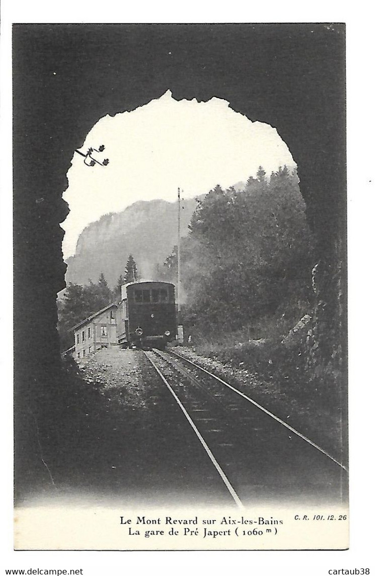 73  Le MONT REVARD Sur Aix Les Bains  La Gare De Pré Japert - Aix Les Bains