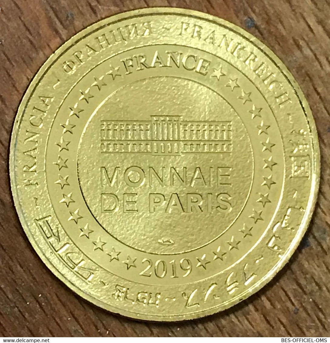 37 FORTERESSE ROYALE DE CHINON LA TOUR MDP 2019 MEDAILLE SOUVENIR MONNAIE DE PARIS JETON TOURISTIQUE MEDALS COINS TOKENS - 2019