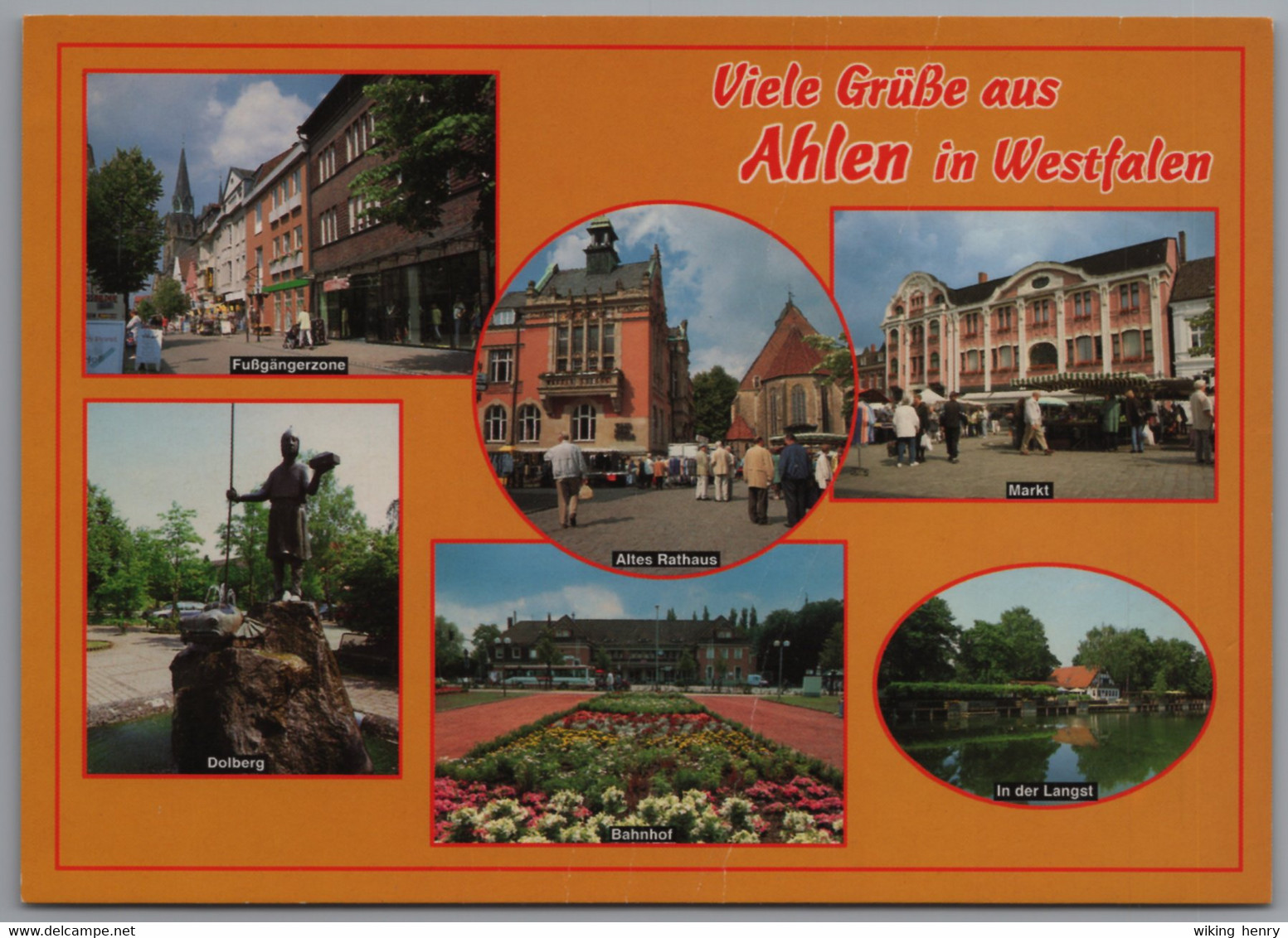 Ahlen In Westfalen - Mehrbildkarte 1 - Ahlen