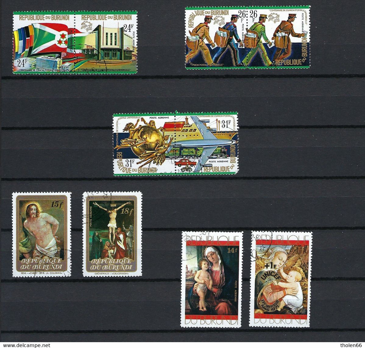 Burundi Small Lot Stamps - Used (º) (Lot 2018) - Collections