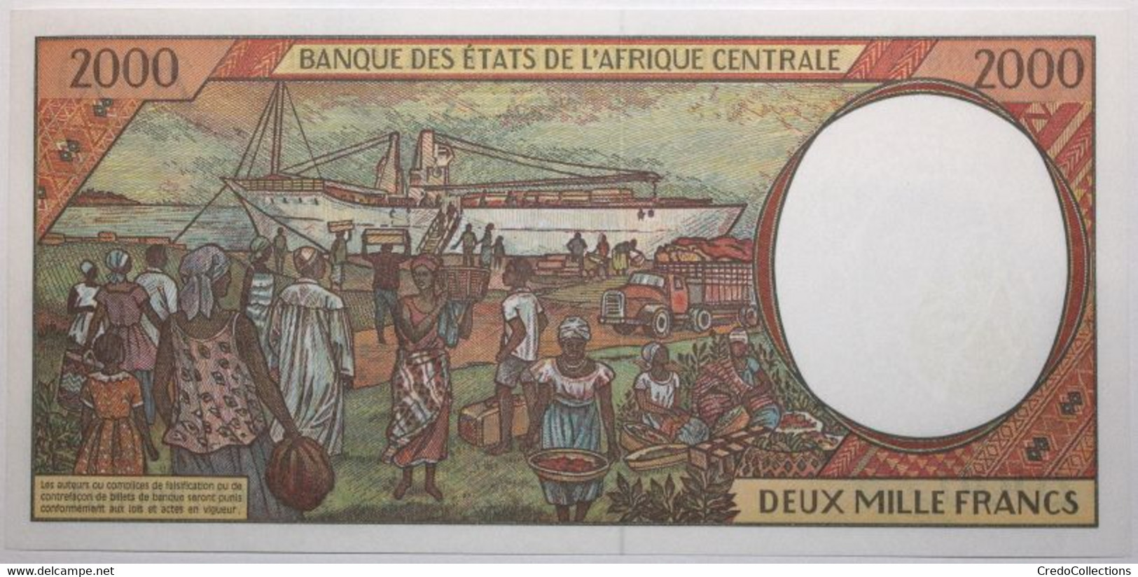 Guinée équatoriale - 2000 Francs - 2000 - PICK 503Ng - NEUF - Aequatorial-Guinea