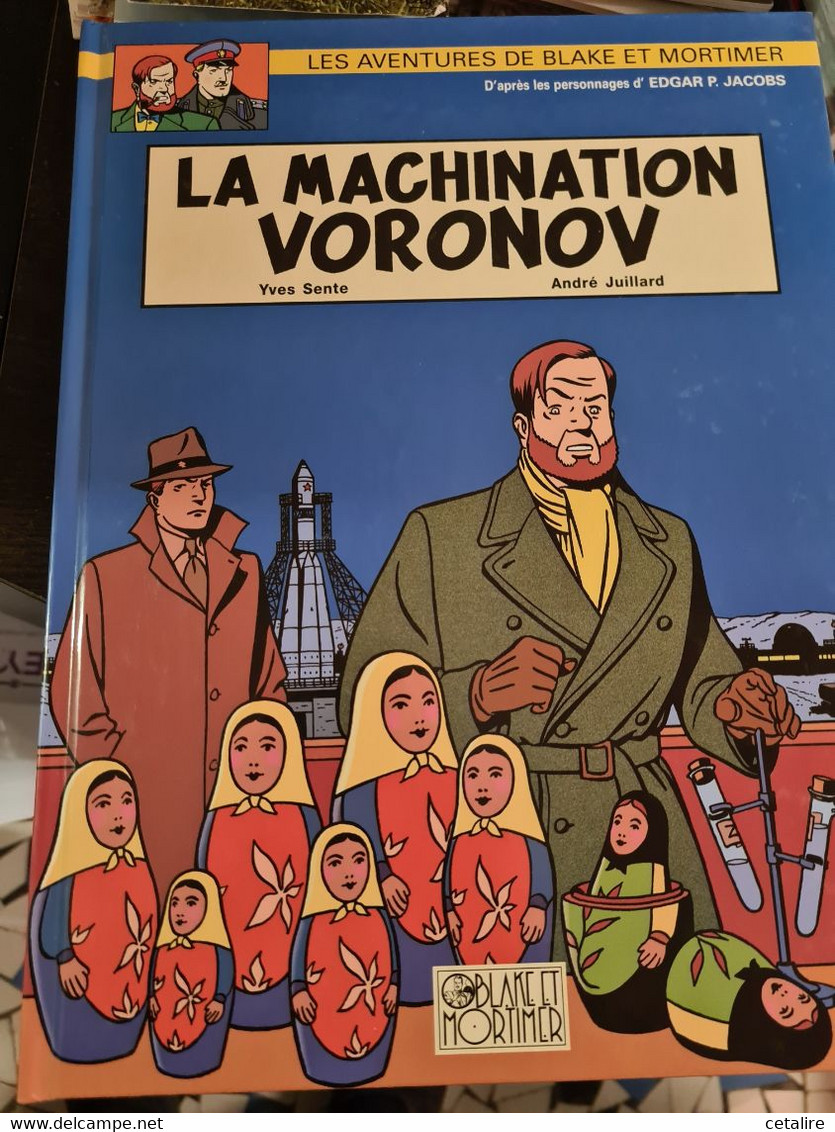 Blake Et Mortimer La Machination Voronov  EO 2000 +++COMME NEUF+++ LIVRAISON GRATUITE+++ - Blake Et Mortimer