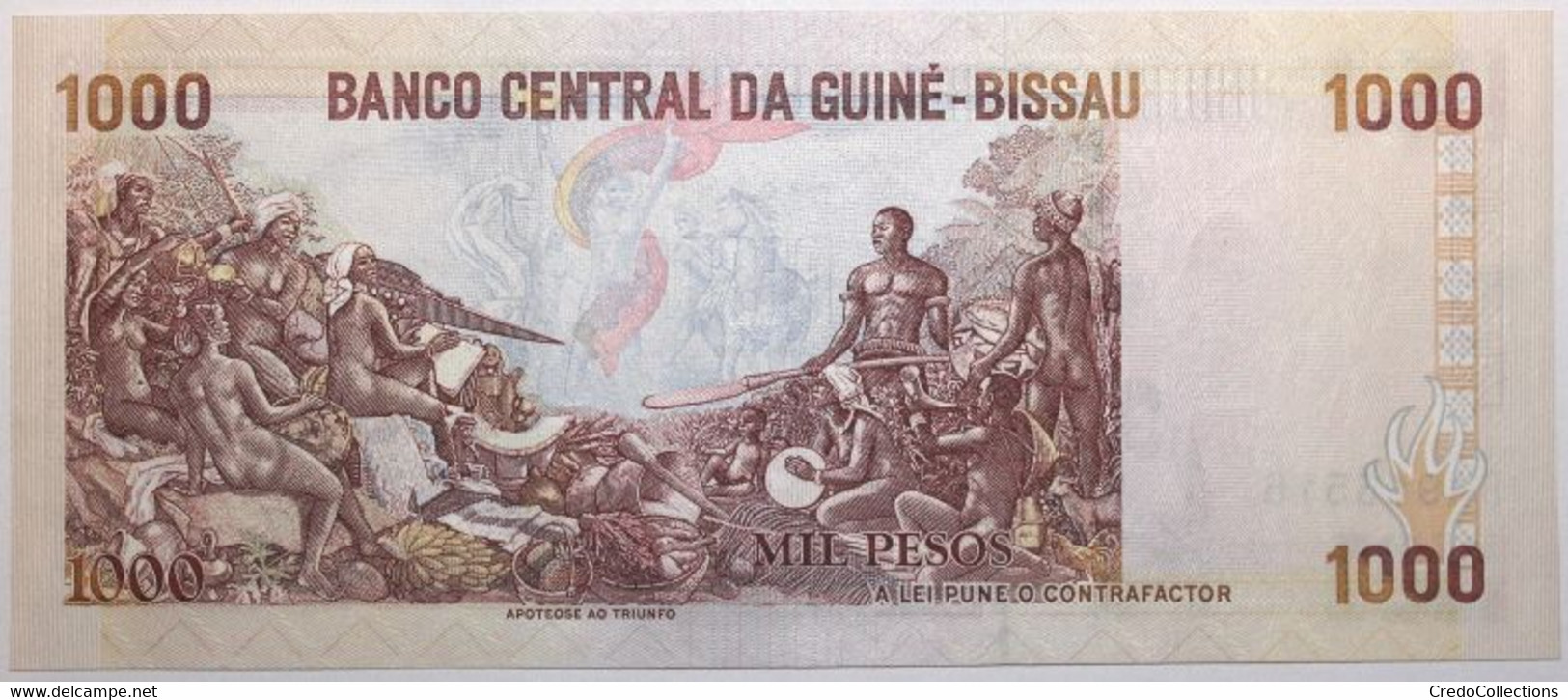 Guinée-Bissau - 1000 Pesos - 1990 - PICK 13a - NEUF - Guinea-Bissau