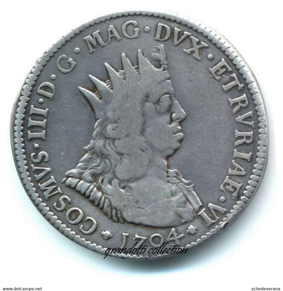 LIVORNO TOLLERO 1704 COSIMO III DE MEDICI GRANDUCATO TOSCANA - Toscana