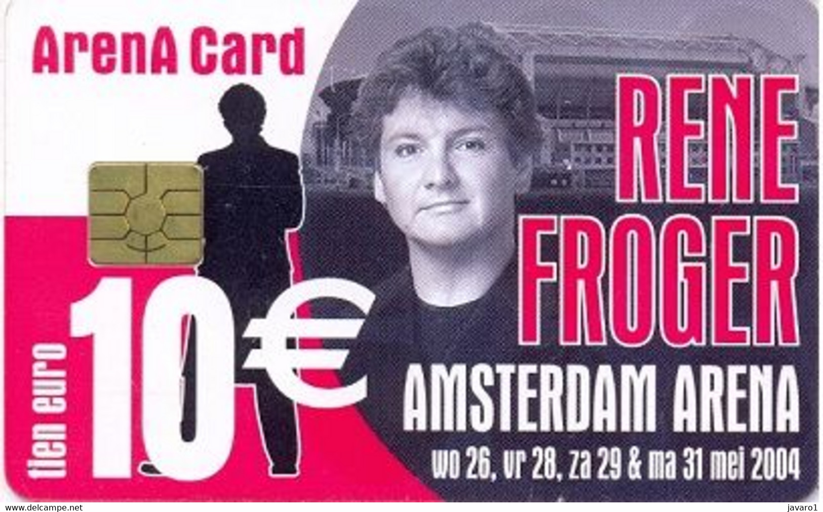 ARENA CARD : RENE FROGER - Zu Identifizieren