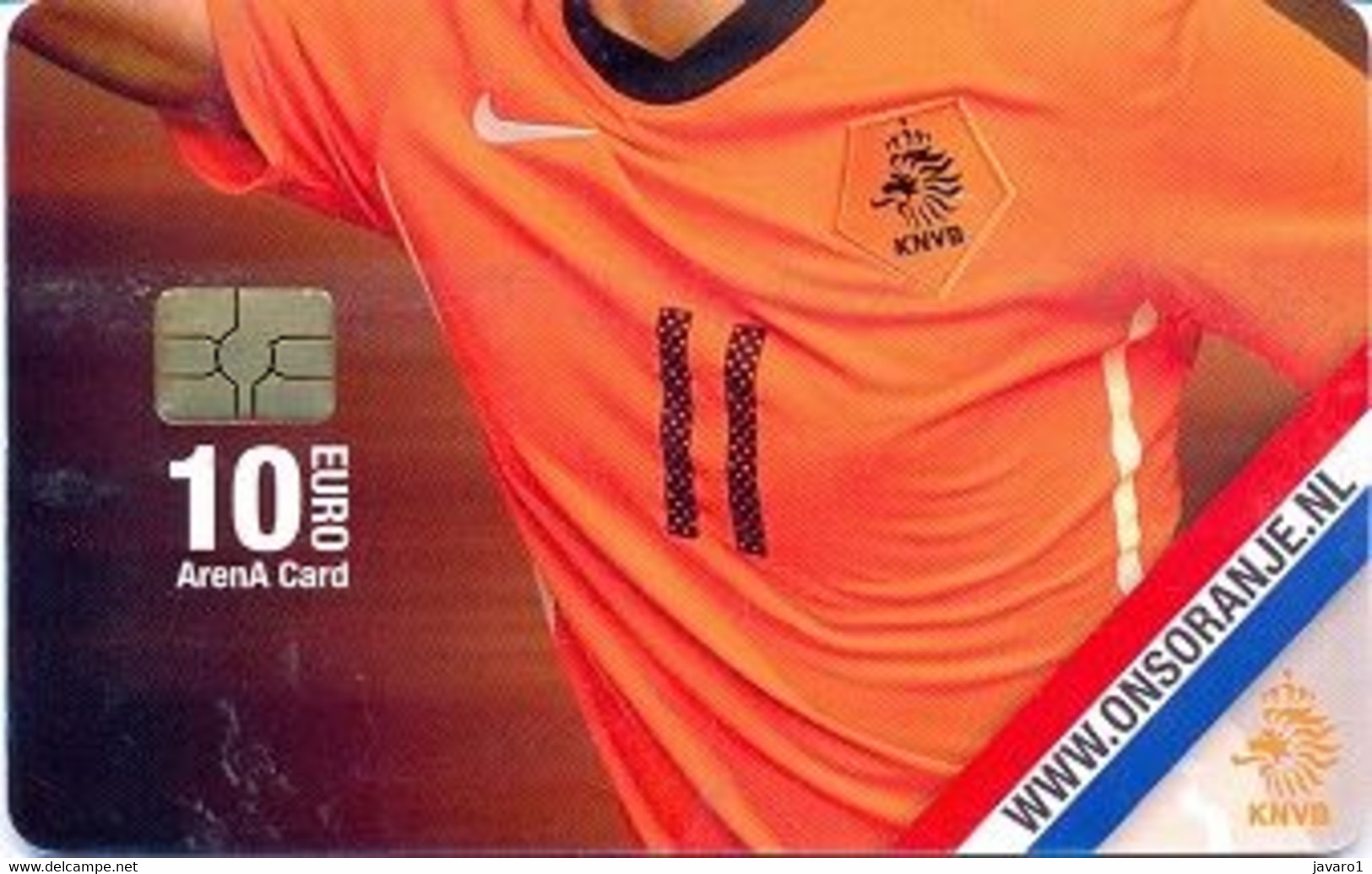 ARENA CARD :  ORANJE FOOTBALL - Te Identificeren