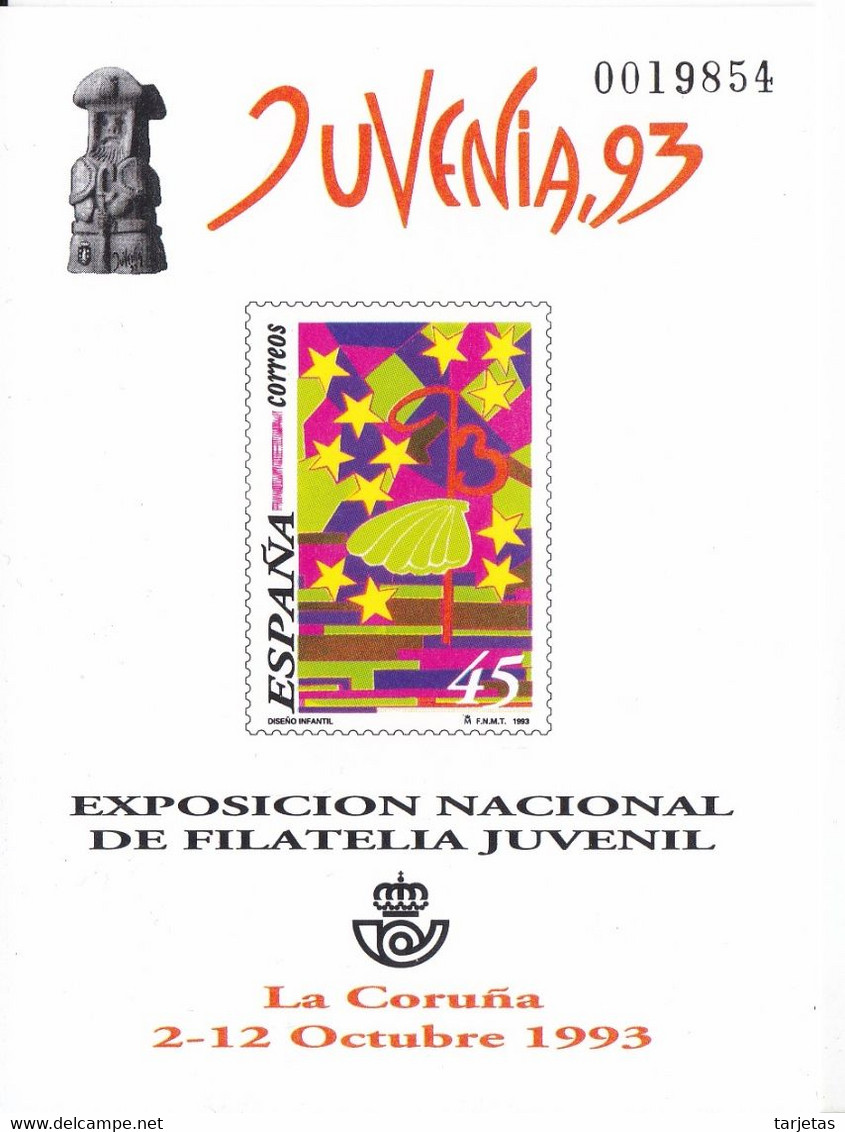 Nº 30 PRUEBA OFICIAL DE JUVENIA 93 EN LA CORUÑA DEL AÑO 1993 - Essais & Réimpressions