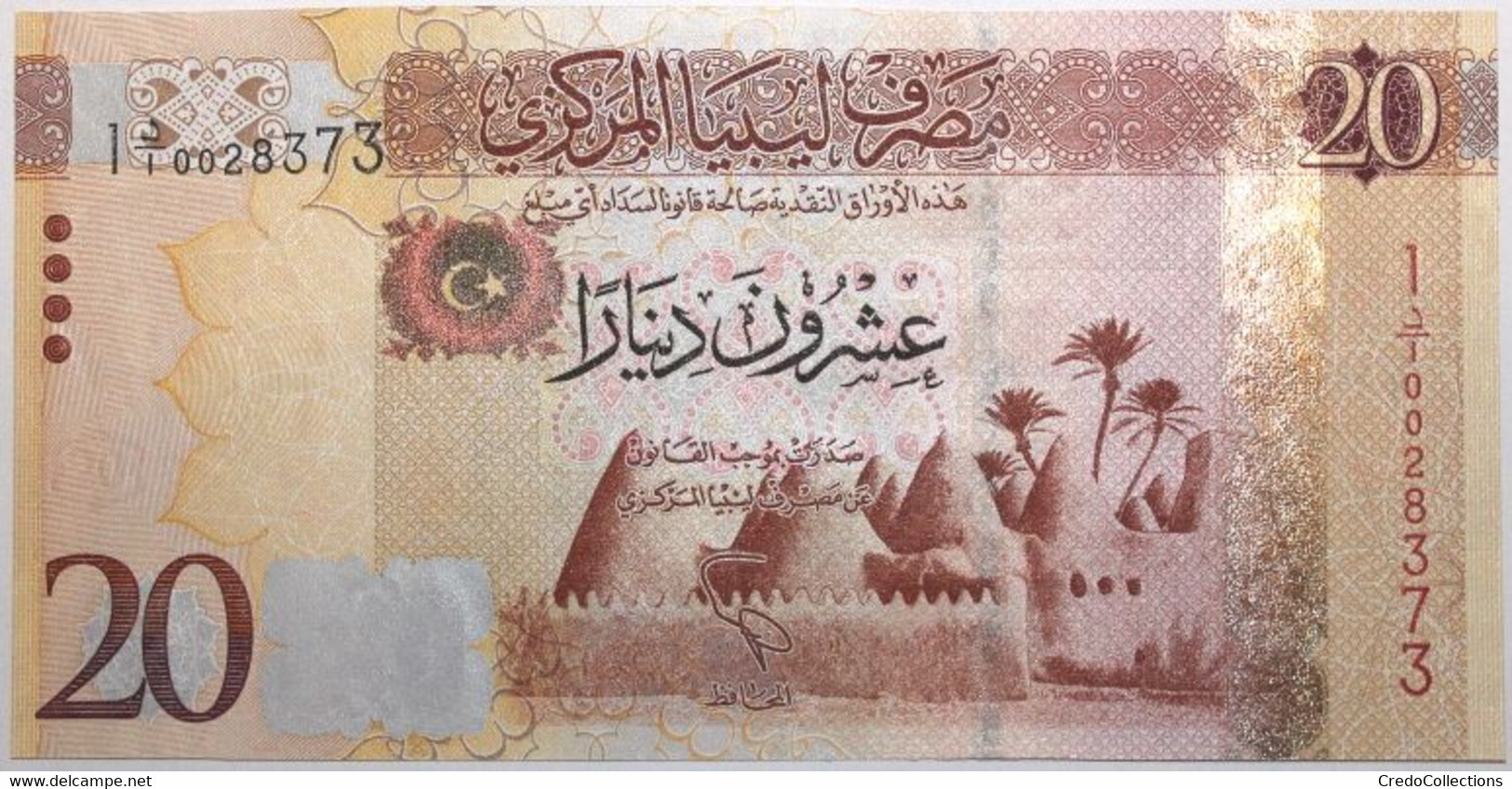 Libye - 20 Dinars - 2013 - PICK 79a - NEUF - Libya