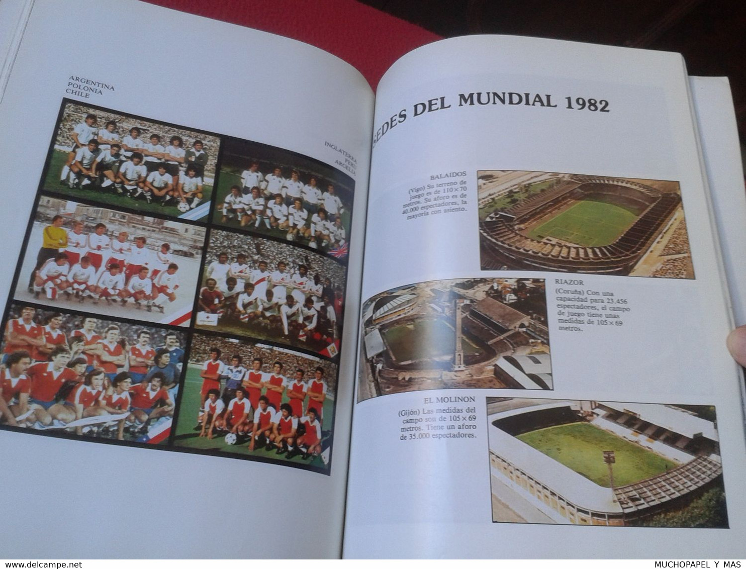 LIBRO FÚTBOL HISTORIA COMPLETA TÁCTICAS DE JUEGO POR JARED LEBOW MUNDIALES ESPAÑA 1982 82 (Y OTROS) VER..SOCCER FOOTBALL