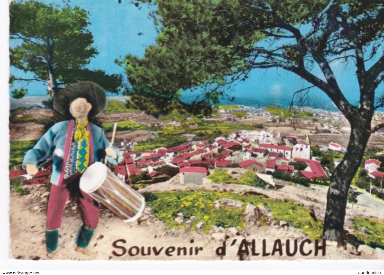 CPSM Souvenir D'Allauch - Allauch