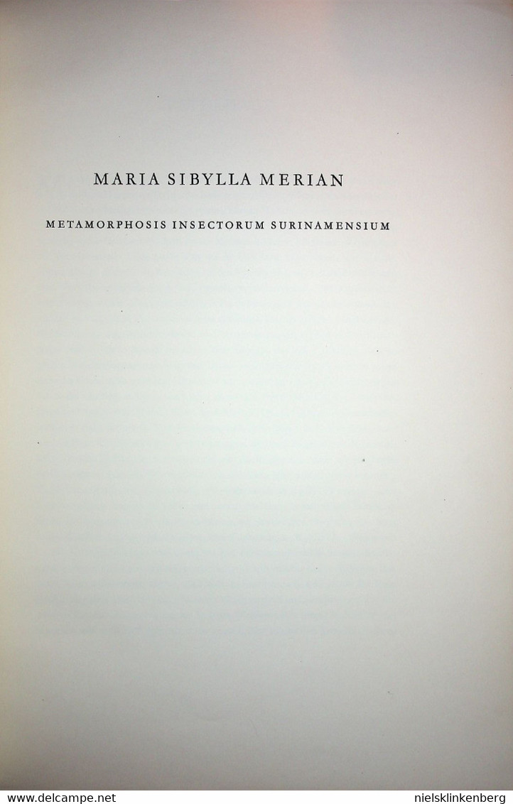 Maria Sibylla Merian:Methamorphosis Insectorum Surinamensium Die Schönsten Tafeln Aus Dem Grossen Buch ..... - Graphisme & Design