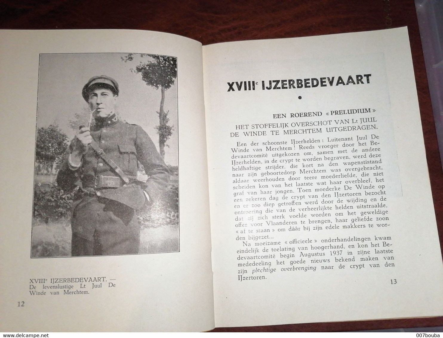 XVIIIe Ijzerbedevaart 1937 Amnestie Merchtem / Diksmuide Kaaskerke / 118 Blz - Altri & Non Classificati