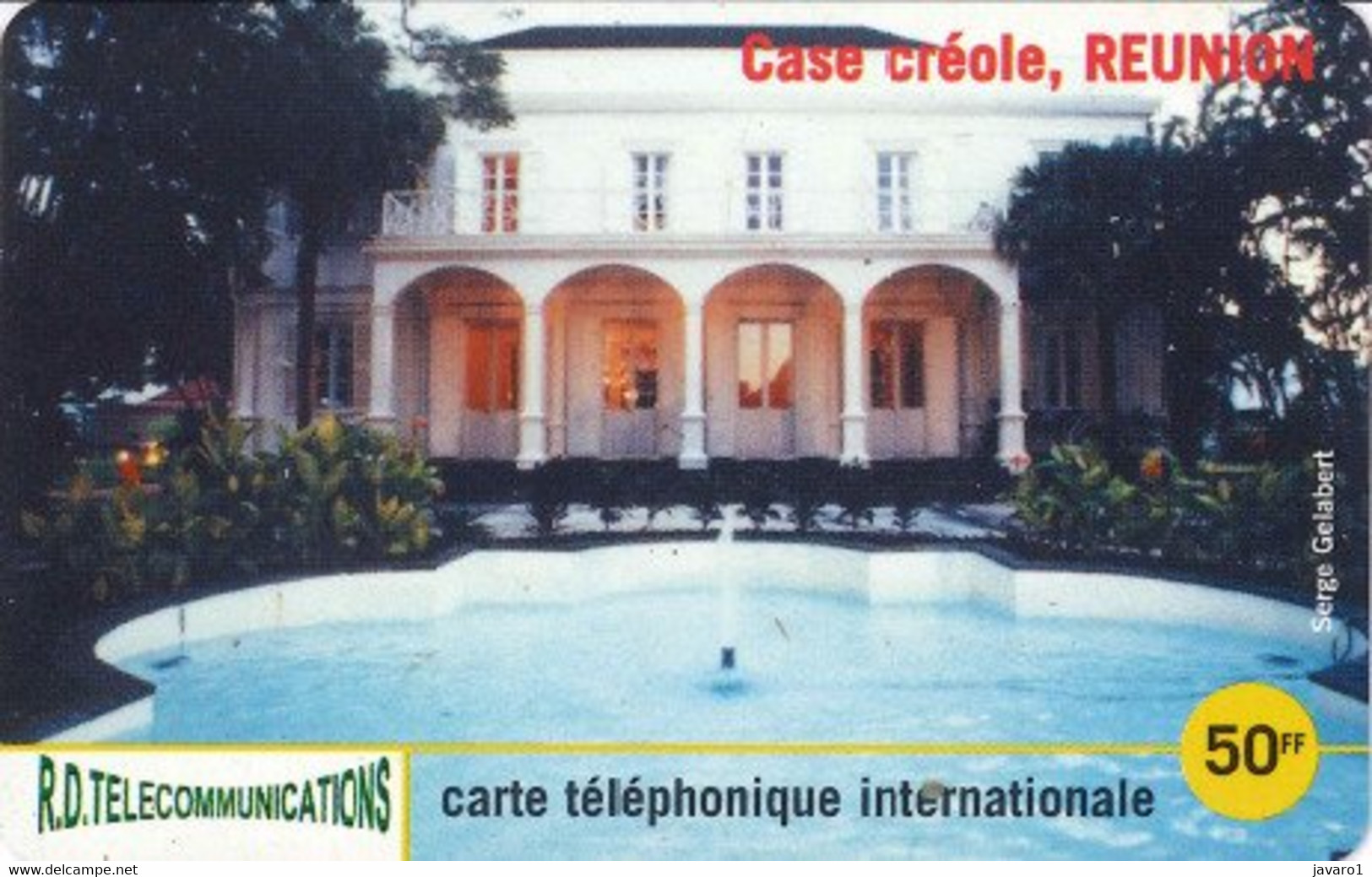 TORC : REU05 50FF TORC Case Creole 1 MINT - Réunion