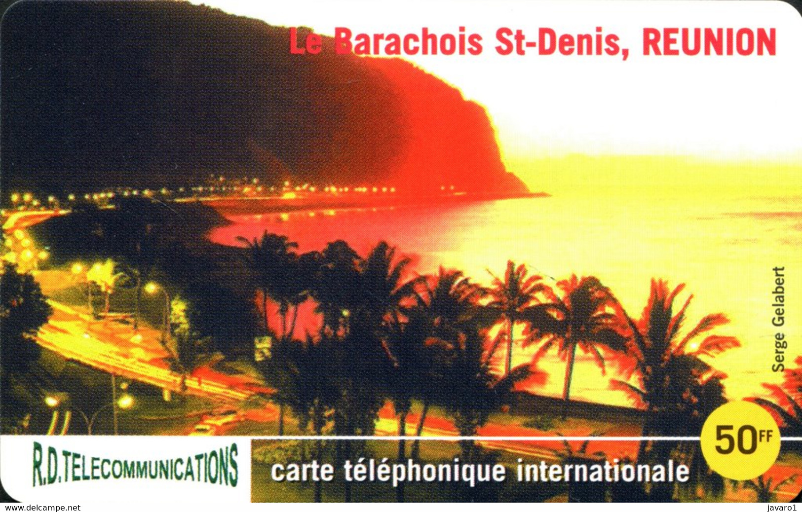 TORC : REU07 50FF TORC Le Barachois St-Denis MINT - Réunion