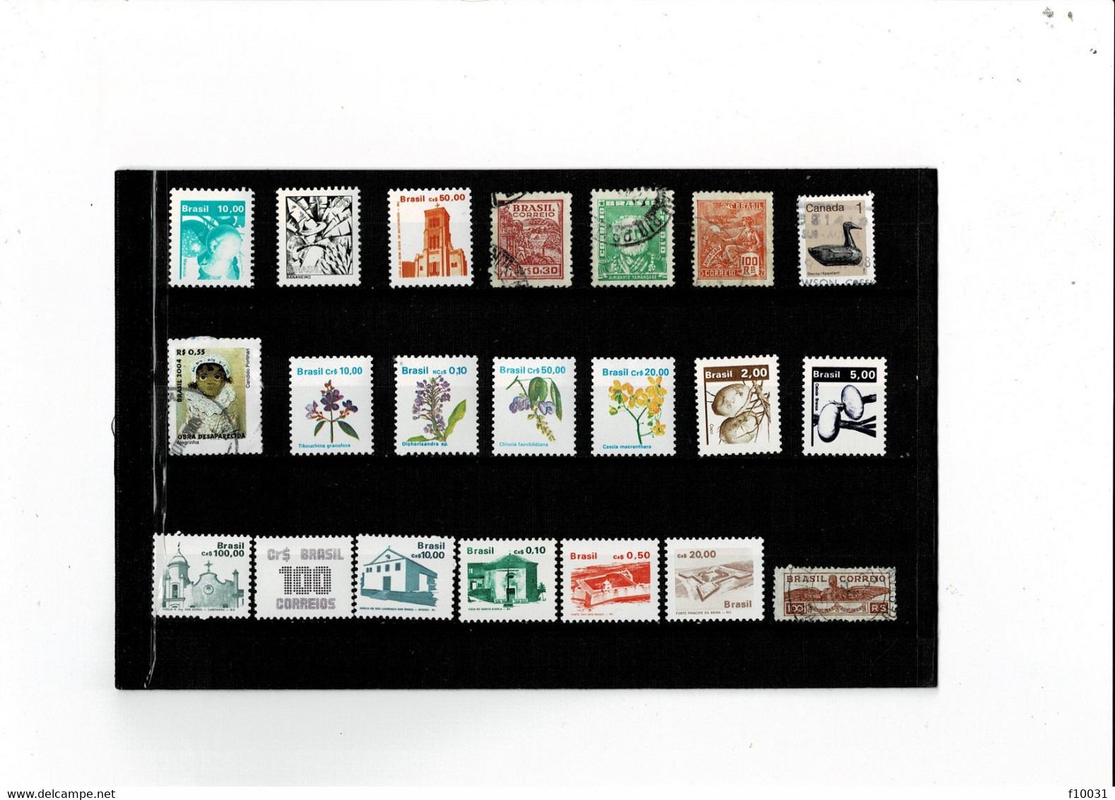 Philatélie Timbres Amérique Du Sud BRESIL ** & ° Total 20 Timbres à 15 % De La Cote Y&T - Collections, Lots & Series