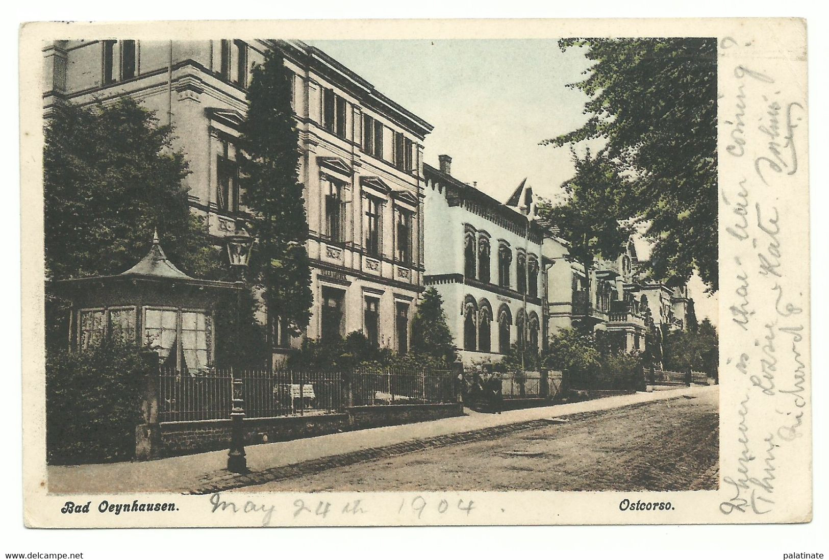 Bad Oeynhausen Ostcorso 1904 Nach England - Bad Oeynhausen