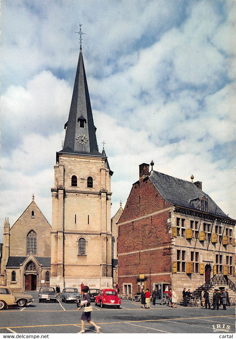 CPM - BILZEN - Sint Mauritiuskerk En Stadhuis - Bilzen