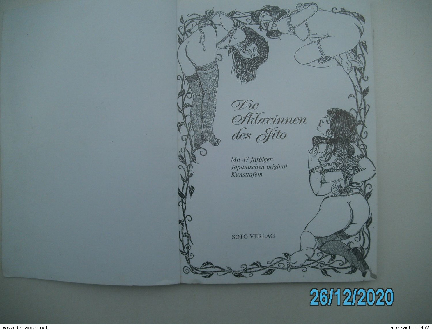 SKLAVINNEN DES JITO - Mit 47 Farbigen Japanischen Original KUNSTTAFELN - SOTO - Manga