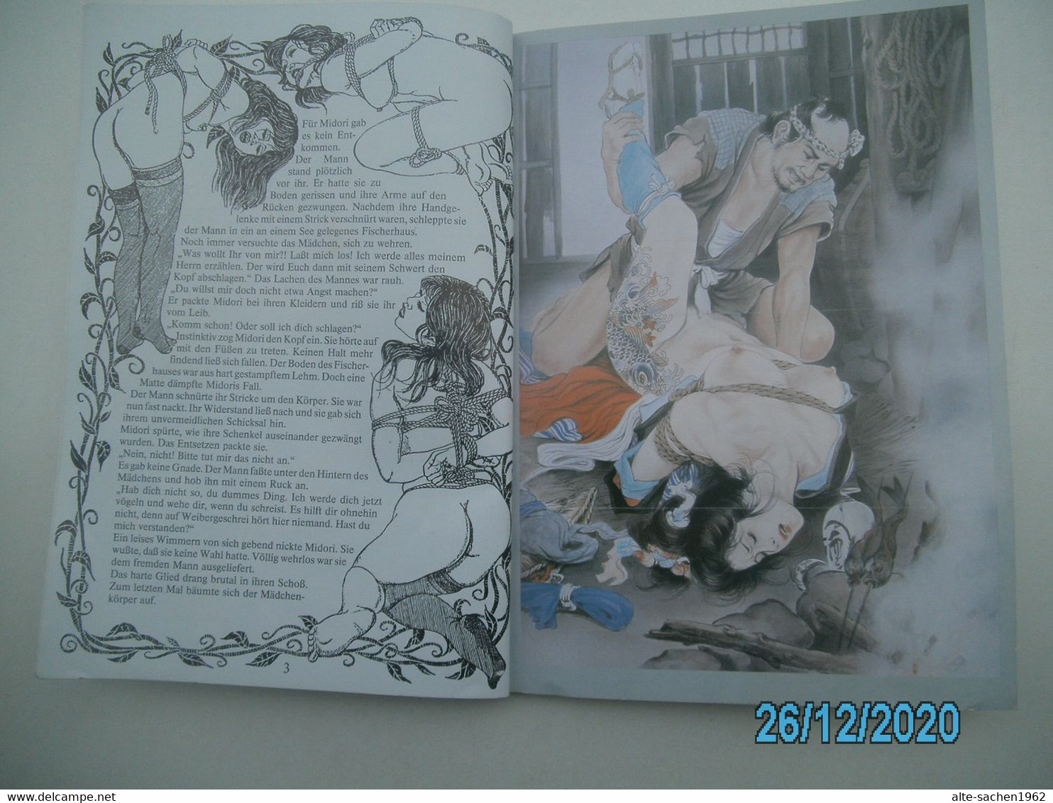 SKLAVINNEN DES JITO - Mit 47 Farbigen Japanischen Original KUNSTTAFELN - SOTO - Manga