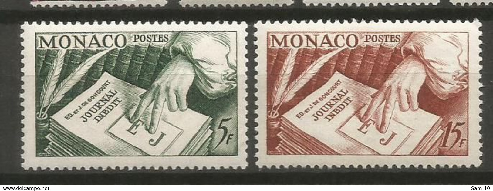 Timbre Monaco  En Neuf **  N 392/393 - Unused Stamps