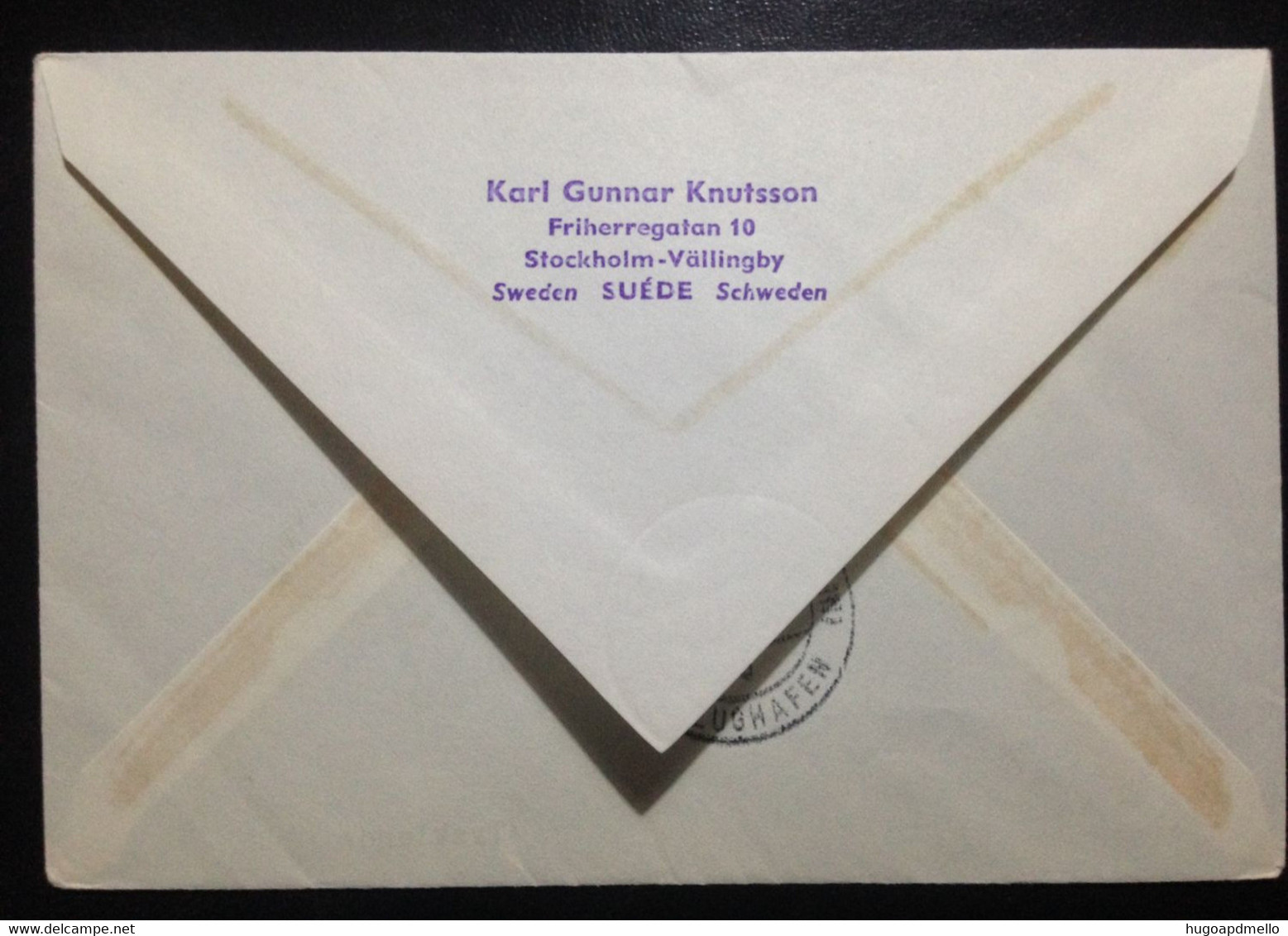 FINLAND, Circulated Cover To Germany, « Aviation », 1957 - Lettres & Documents