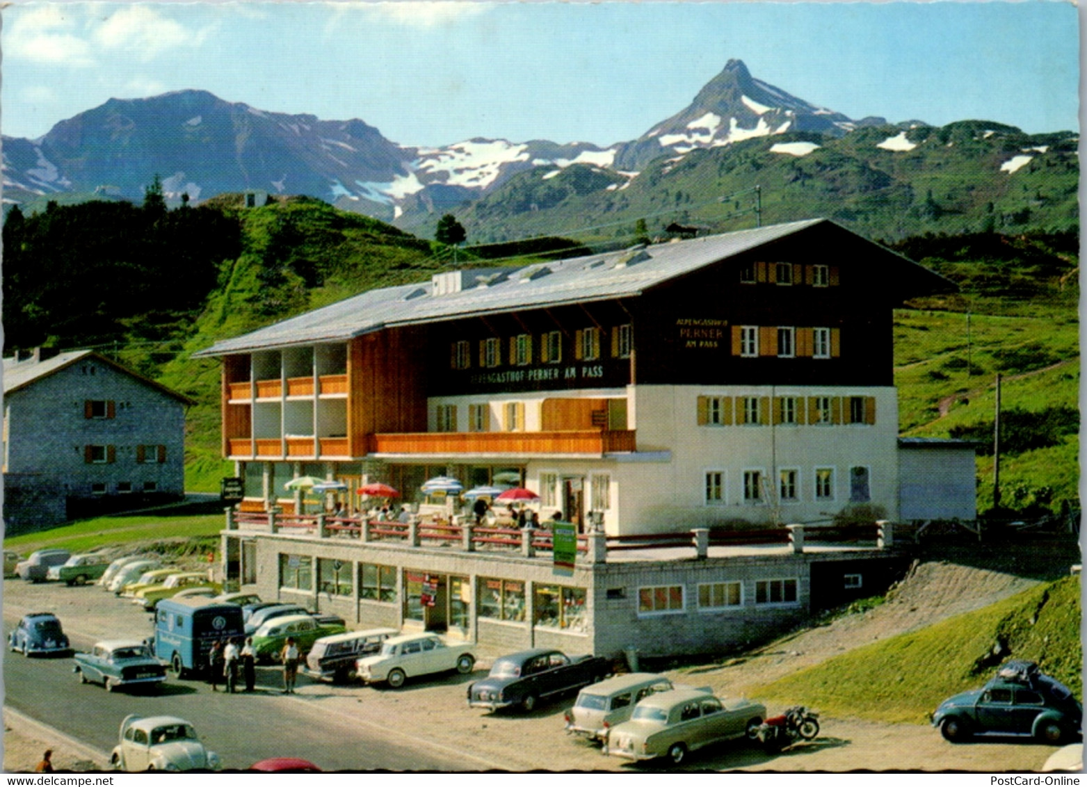 4541 - Salzburg - Obertauern , Paßhöhe , Alpengasthof Perner , Seekarspitze , Auto - Nicht Gelaufen - Obertauern