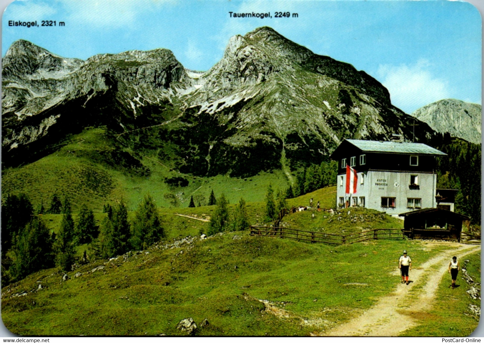 4543 - Salzburg - Werfenweng , Anton Proksch Haus Am Ladenberg Tennengebirge , Eiskogel , Tauernkogel - Nicht Gelaufen - Werfen