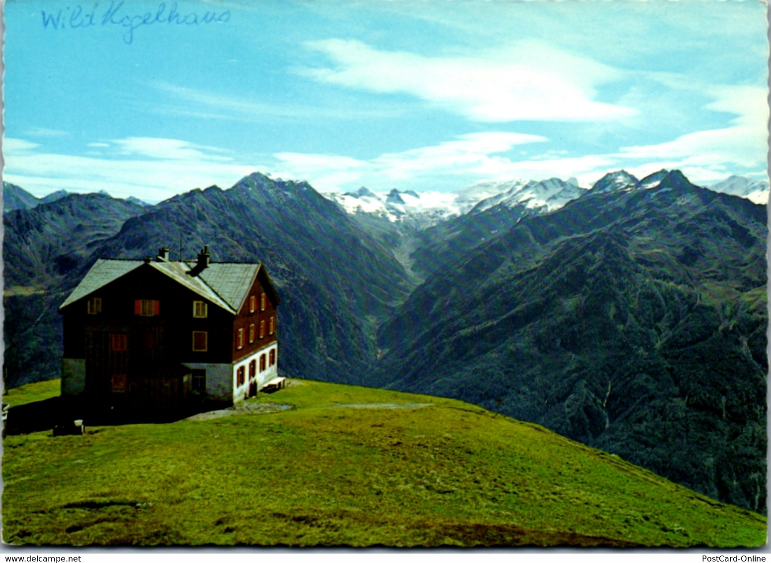 4569 - Salzburg - Neukirchen Am Groß Venediger , Wildkogelhaus , Blick Ins Habachtal Mit Hohen Tauern - Nicht Gelaufen - Neukirchen Am Grossvenediger