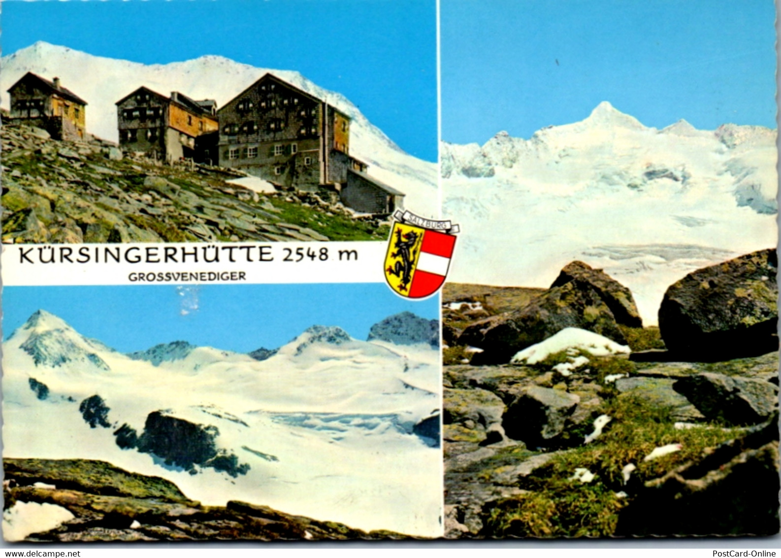 4583 - Salzburg - Neukirchen , Kürsingerhütte Mit Großvenediger Und Großer Geiger - Nicht Gelaufen - Neukirchen Am Grossvenediger