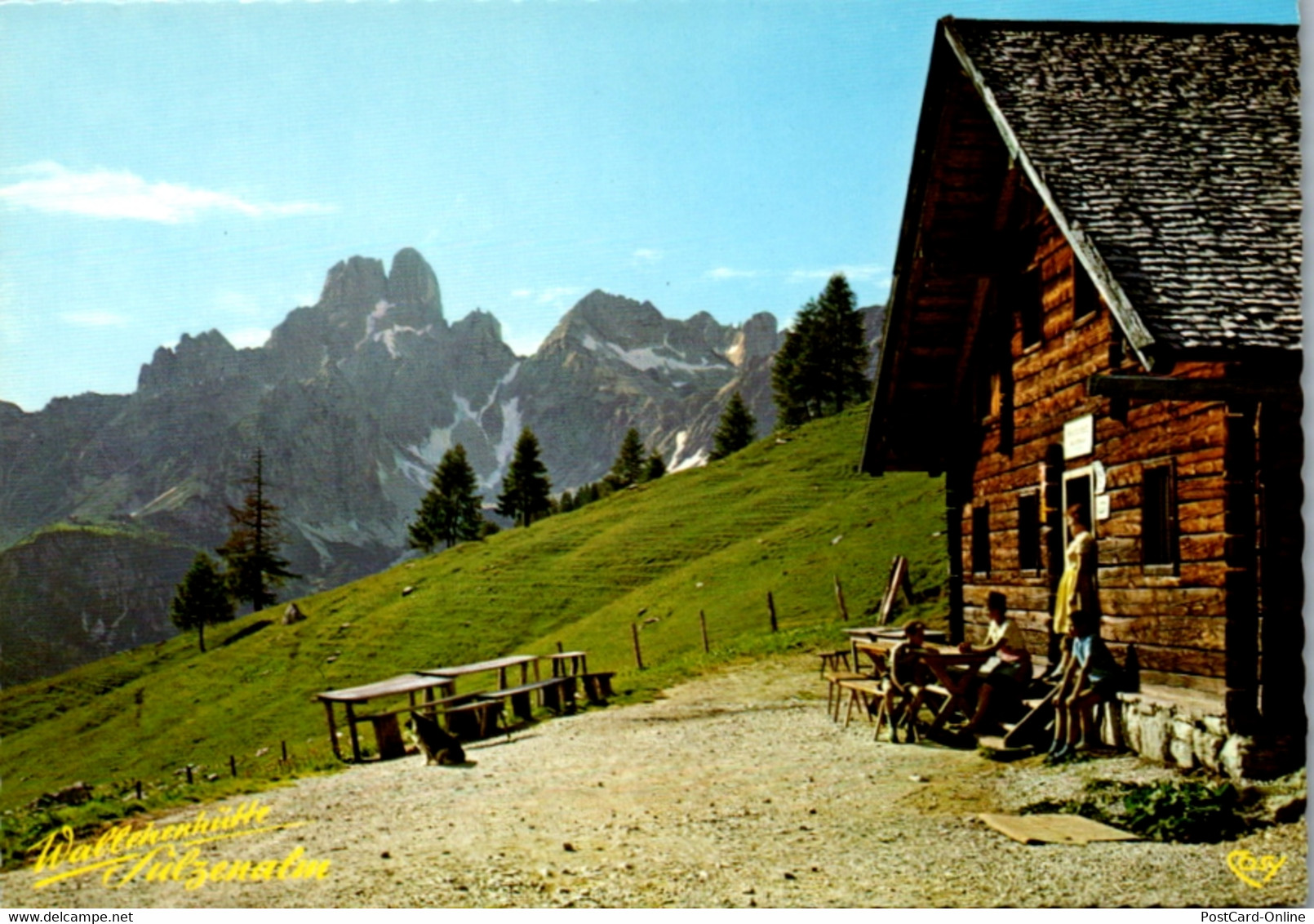 4584 - Salzburg - Filzmoos Im Pongau , Jausenststion Sulzenalm , Wallehenhütte , Bischofsmütze - Nicht Gelaufen - Filzmoos