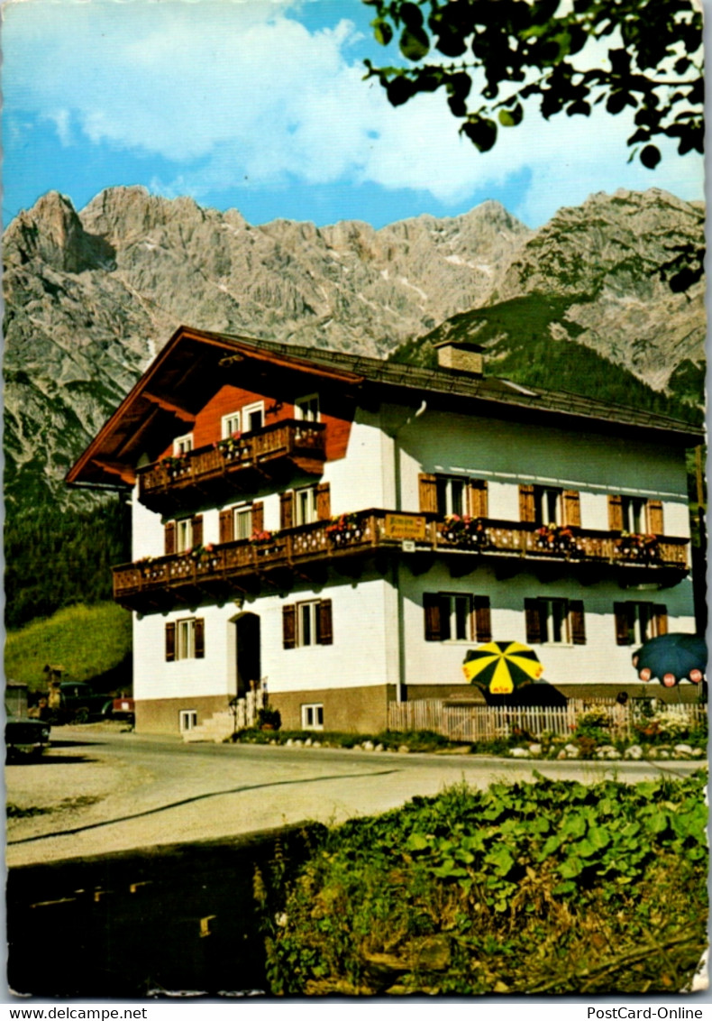 4603 - Salzburg - Alm Hinterthal , Pension Fersterer Am Hochkönig - Gelaufen - Maria Alm