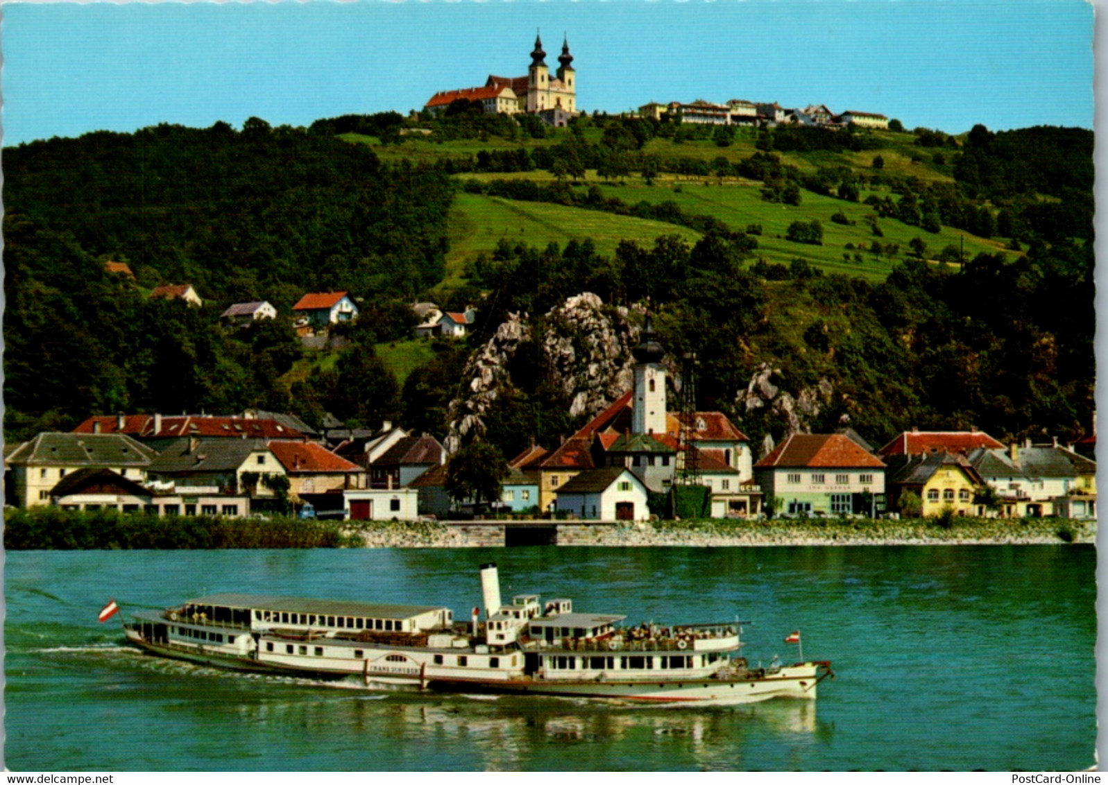 4622 - Niederösterreich - Marbach An Der Donau Und Wallfahrtsort Maria Taferl , Schiff , Dampfer - Nicht Gelaufen - Maria Taferl