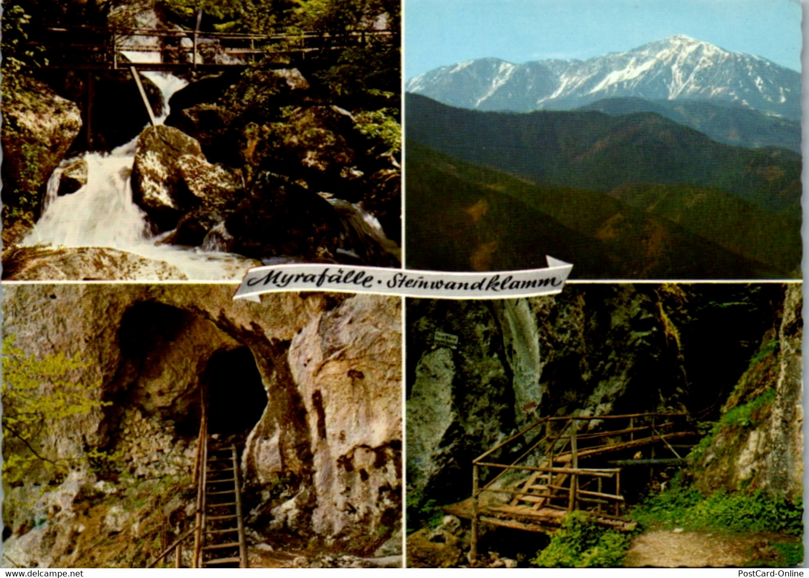 4648 - Niederösterreich - Myrafälle , Steinwandklamm , Schneeberg , Türkenloch  - Nicht Gelaufen - Schneeberggebiet