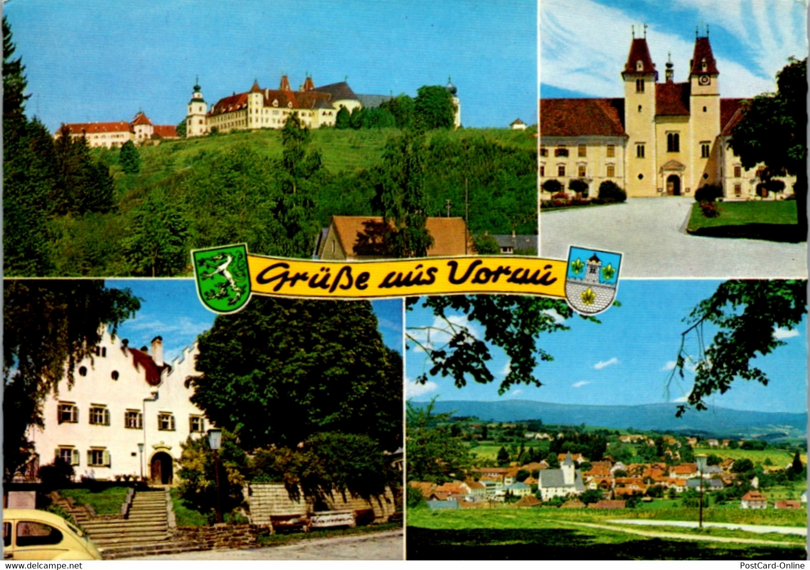 4841  - Steiermark , Vorau , Chorherrenstift , Stiftskirche , Blick Gegen Wechsel - Gelaufen 1977 - Vorau