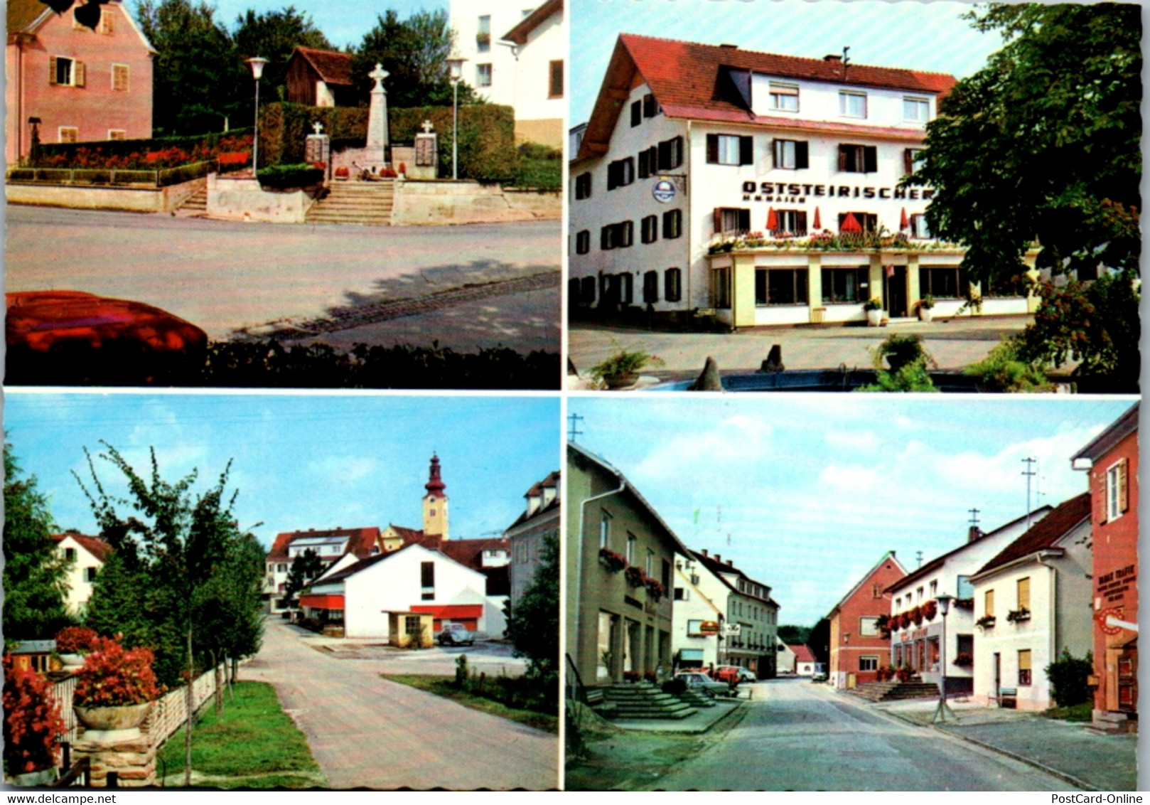 4883  - Steiermark , Söchau , Sommerfrische , Oststeierischer Hof , Straßenmotiv - Nicht Gelaufen - Fürstenfeld