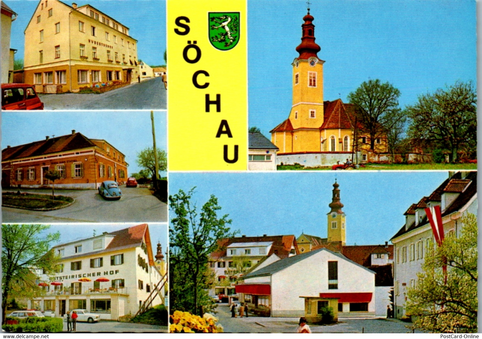 4885  - Steiermark , Söchau , Oststeirischer Hof , Hubertushof , Mehrbildkarte - Nicht Gelaufen - Fürstenfeld