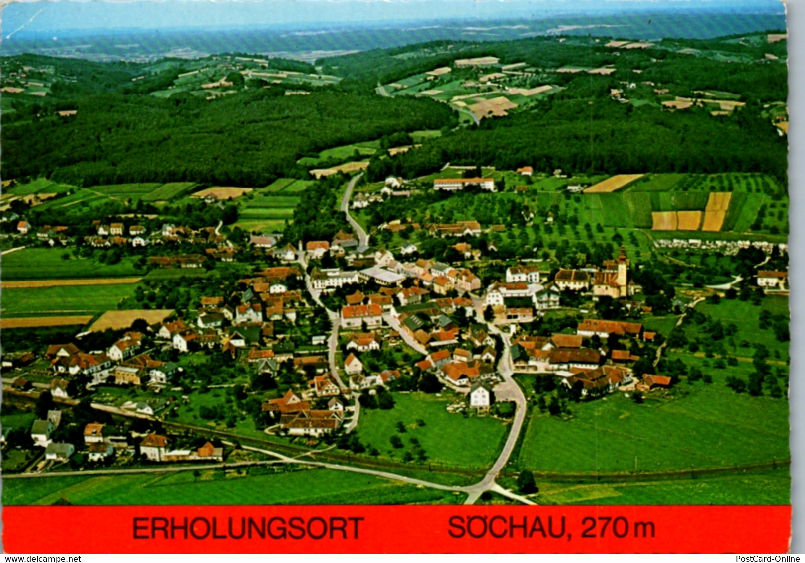 4979  - Steiermark , Söchau , Panorama - Gelaufen 1973 - Fürstenfeld