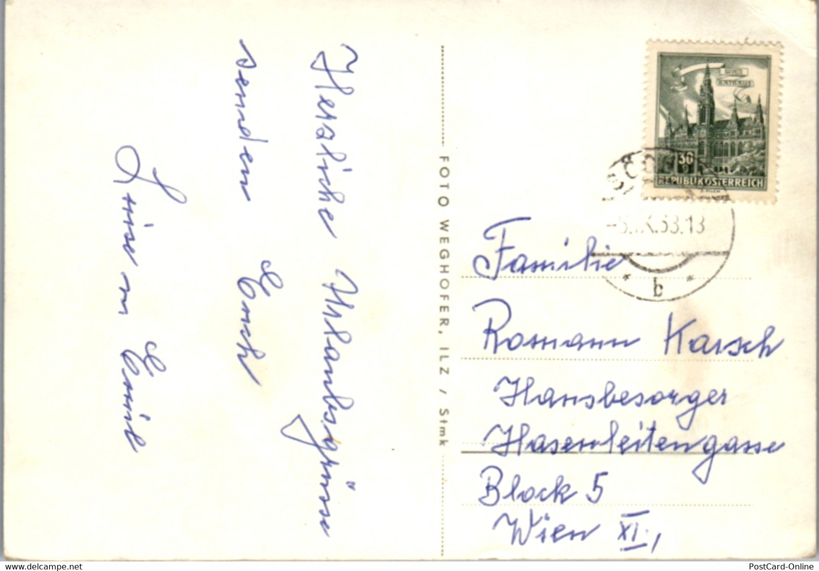 5009  - Steiermark , Söchau , Hubertushof , Straßenmotiv - Gelaufen 1963 - Fürstenfeld