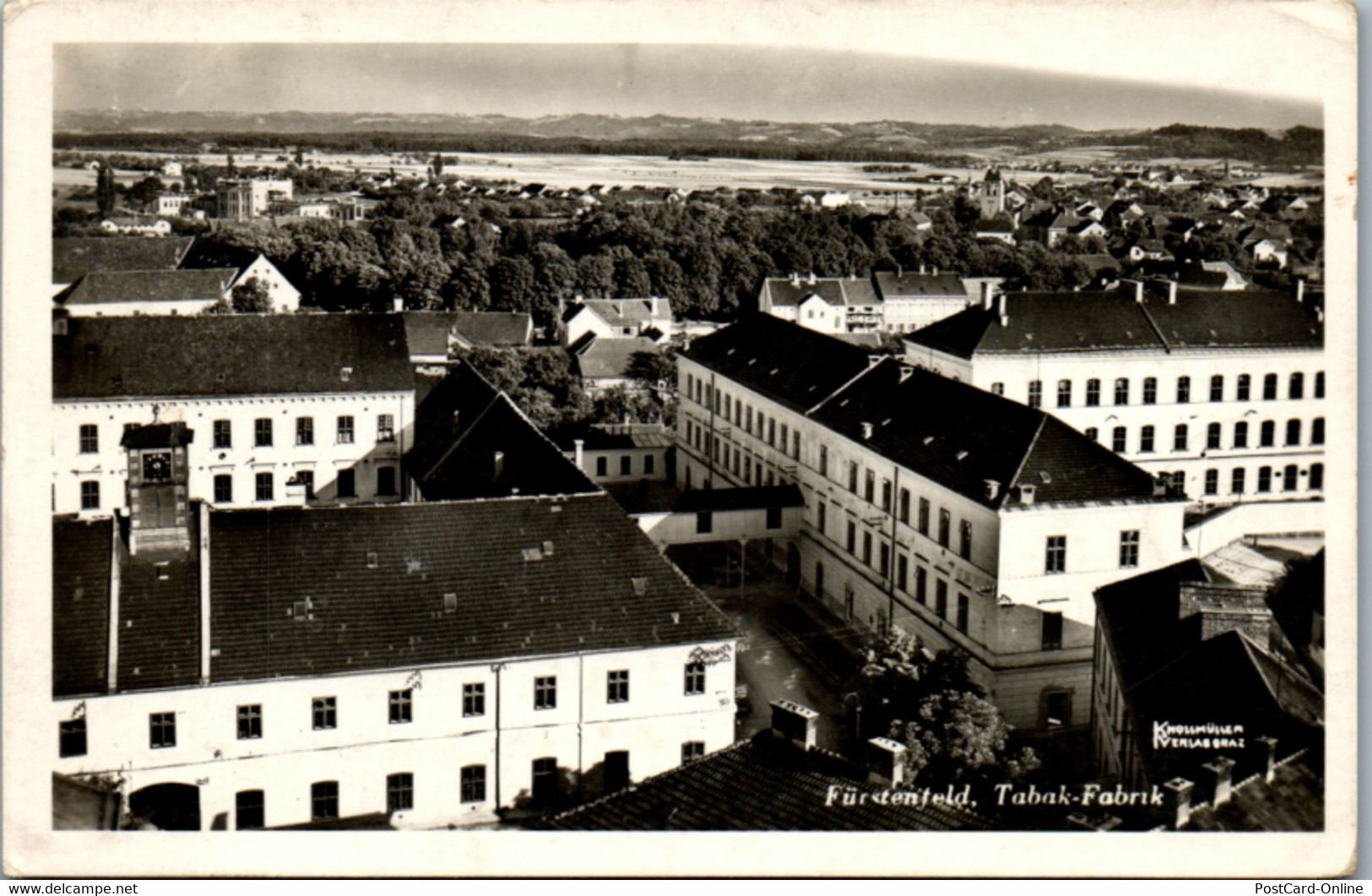 5011  - Steiermark , Fürstenfeld , Tabak Fabrik - Gelaufen 1940 - Fürstenfeld