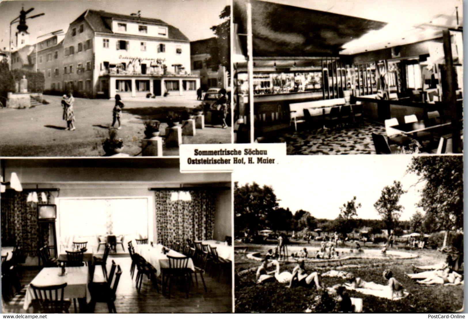 5012  - Steiermark , Söchau Oststeirischer Hof , H. Maier - Gelaufen - Fürstenfeld