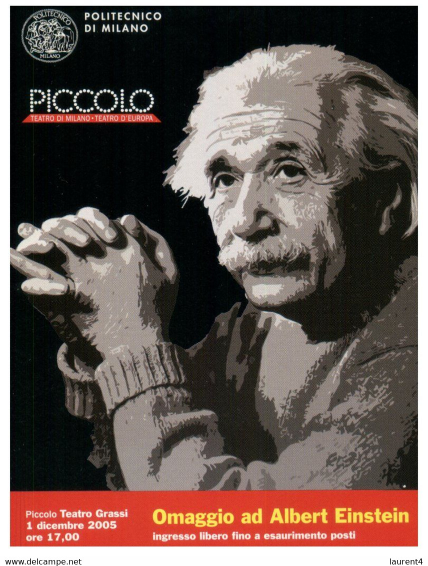 (FF 34) Piccolo - Albert Einstein - Nobelpreisträger