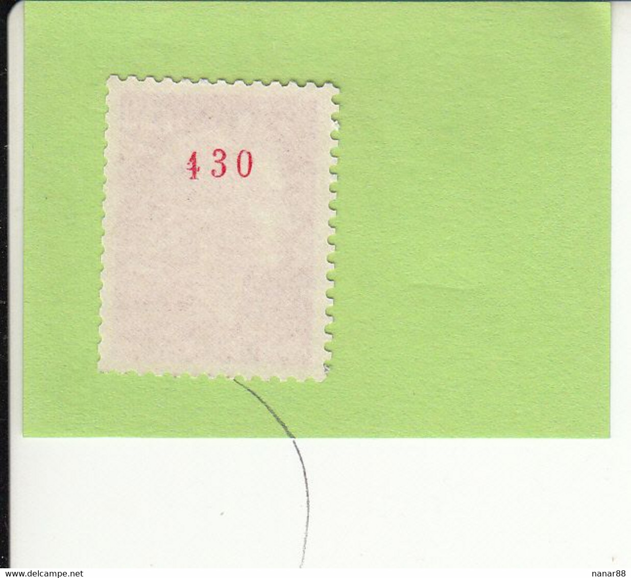 Variété - YT 1536 B (**) N° Rouge - Unused Stamps
