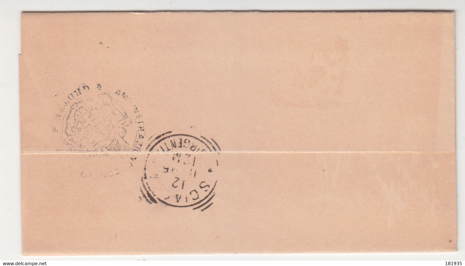 Cover Lettera Umberto  -Tondo Riquadrato-viaggiata Italy Italia - Other & Unclassified