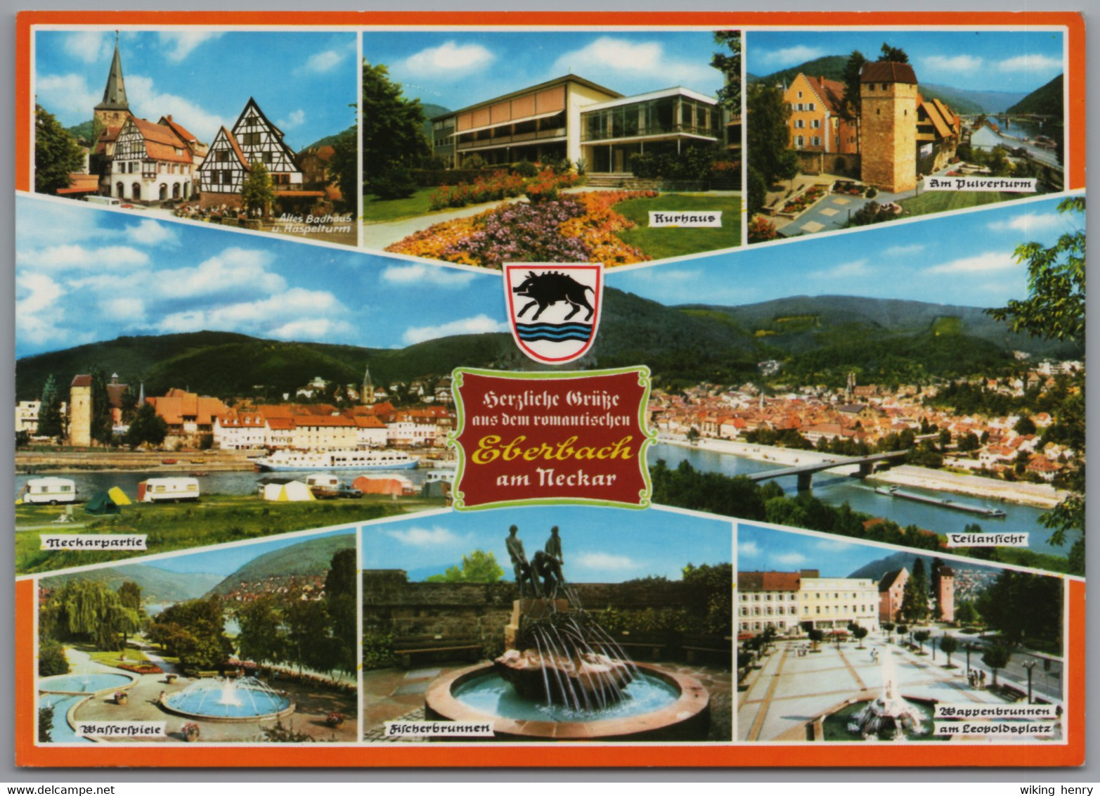 Eberbach Am Neckar - Mehrbildkarte 4 - Eberbach