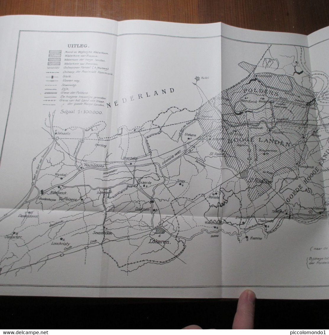 Het Land Van Waes 1913 Prosper Thuysbaert Geschiedenis Landelijk Leven Lokeren 328 Blz Boer Pachter Polder Herberg - Geschichte