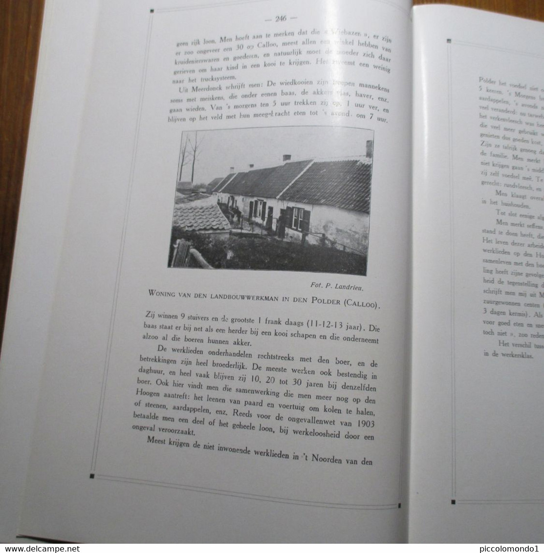 het land van waes 1913 prosper thuysbaert geschiedenis landelijk leven lokeren 328 blz boer pachter polder herberg