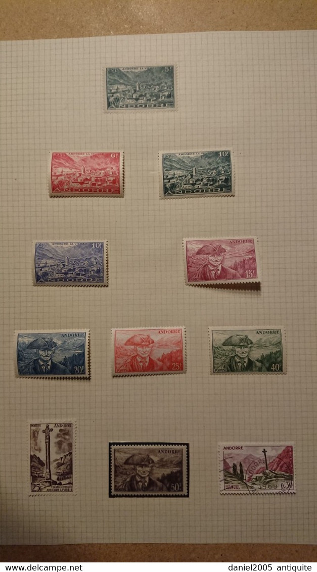 Lot De Timbres Neufs Avec Charnière - Unused Stamps